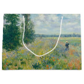 Claude Monet - Poppy Fields bij Argenteuil (1875) Groot Cadeauzakje (Voorkant)