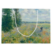 Claude Monet - Poppy Fields bij Argenteuil (1875) Groot Cadeauzakje (Achterkant)