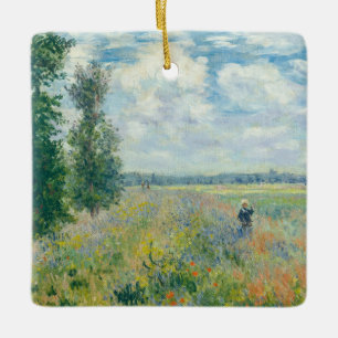 Claude Monet - Poppy Fields bij Argenteuil (1875) Keramisch Ornament
