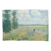 Claude Monet - Poppy Fields bij Argenteuil (1875) Kussensloop (Voorkant)