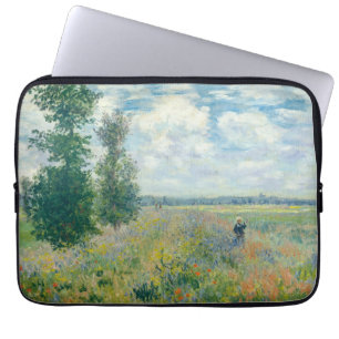 Claude Monet - Poppy Fields bij Argenteuil (1875) Laptop Sleeve