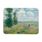 Claude Monet - Poppy Fields bij Argenteuil (1875) Magneet (Horizontaal)