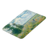 Claude Monet - Poppy Fields bij Argenteuil (1875) Magneet (Linkerzijde)
