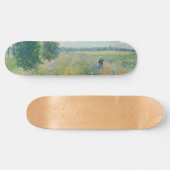 Claude Monet - Poppy Fields bij Argenteuil (1875) Persoonlijk Skateboard (Horizontaal)