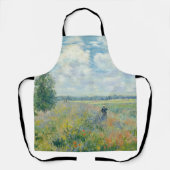Claude Monet - Poppy Fields bij Argenteuil (1875) Schort (Voorkant)