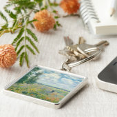 Claude Monet - Poppy Fields bij Argenteuil (1875) Sleutelhanger (Zijkant)