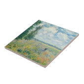 Claude Monet - Poppy Fields bij Argenteuil (1875) Tegeltje (Zijkant)