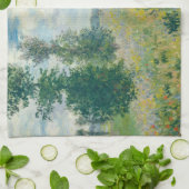 Claude Monet - Poppy Fields bij Argenteuil (1875) Theedoek (Gevouwen)