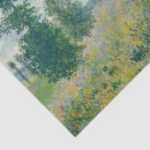 Claude Monet - Poppy Fields bij Argenteuil (1875) Tissuepapier (Detail)