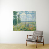 Claude Monet - Poppy Fields bij Argenteuil (1875) Wandkleed (In Situ (horizontaal))