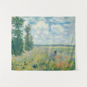 Claude Monet - Poppy Fields bij Argenteuil (1875) Wandkleed