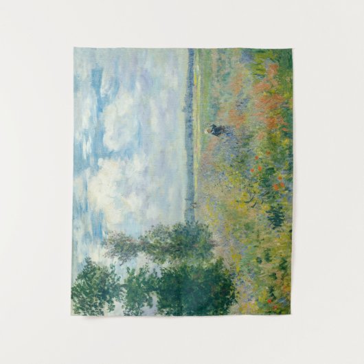 Claude Monet - Poppy Fields bij Argenteuil (1875) Wandkleed (Voorkant)