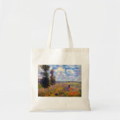 Claude Monet Poppy Fields nabij Argenteuil Tote Bag (Voorkant)
