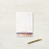 Claude Monet | Populaire gegevens bij de banken va Post-it® Notes (Op bureau)