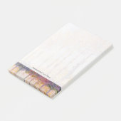 Claude Monet | Populaire gegevens bij de banken va Post-it® Notes (Schuin)