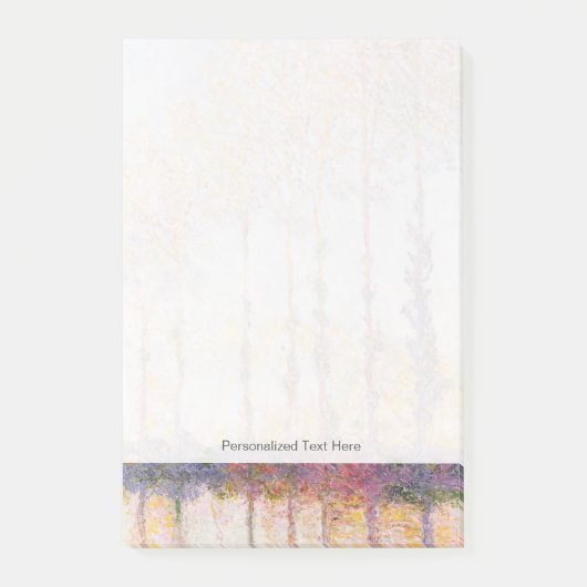 Claude Monet | Populaire gegevens bij de banken va Post-it® Notes (Voorkant)