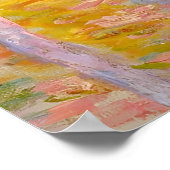 Claude Monet, Populieren in de zon, 1891 Poster (Hoek)