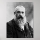 Claude Monet Portrait Foto Poster (Voorkant)