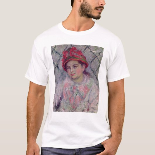 Claude Monet | Portret van Blanche Hoschede T-shirt (Voorkant)
