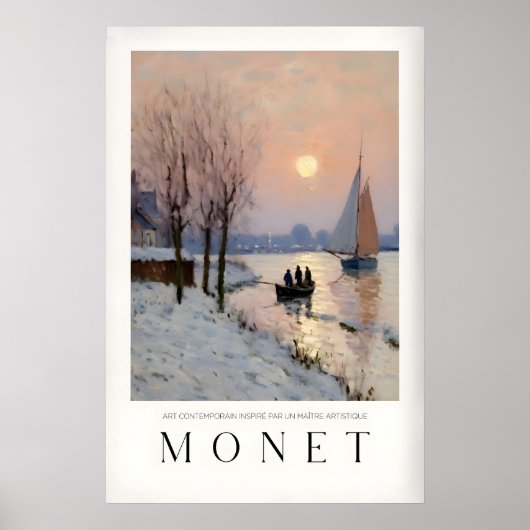 Claude Monet Poster (Voorkant)