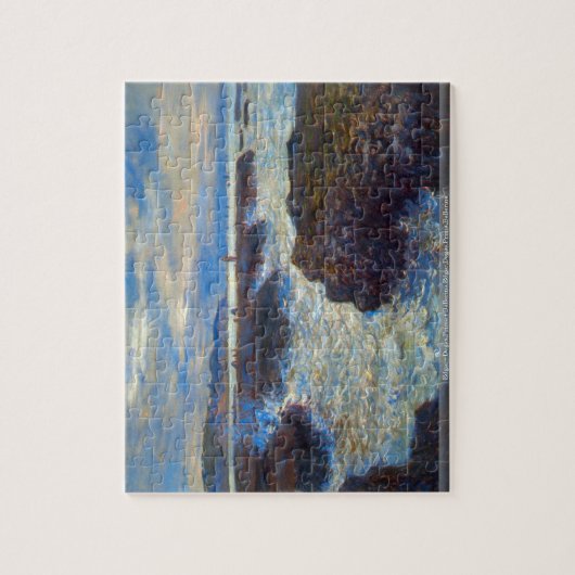 Claude Monet - Pourville puzzle Legpuzzel (Verticaal)