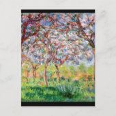 Claude Monet | Printemps a Giverny, 1903 Briefkaart (Voorkant)