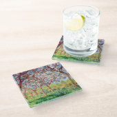 Claude Monet | Printemps a Giverny, 1903 Glazen Onderzetter (Schuin)