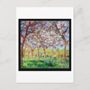 Claude Monet   Printemps a Giverny Briefkaart