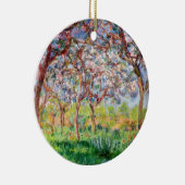Claude Monet | Printemps a Giverny Keramisch Ornament (Rechts)