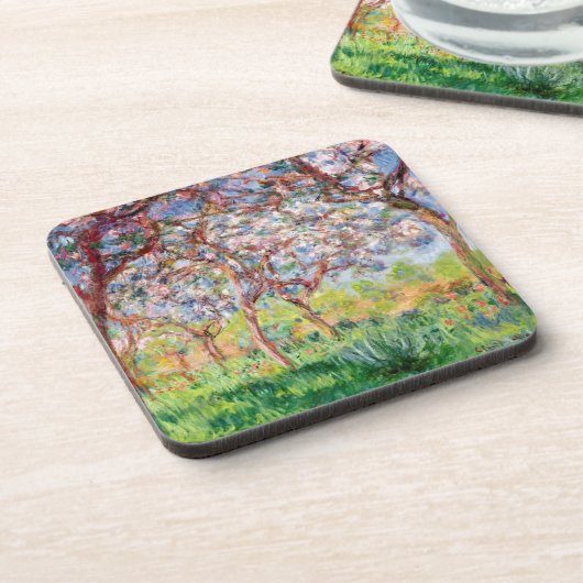 Claude Monet | Printemps a Giverny Onderzetter (Linkerzijde)