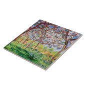 Claude Monet | Printemps a Giverny Tegeltje (Zijkant)