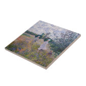 Claude Monet - Promenade bij Argenteuil Tegeltje (Zijkant)