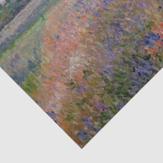 Claude Monet - Promenade bij Argenteuil Tissuepapier (Detail)