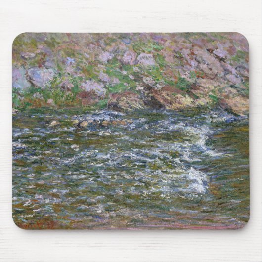 Claude Monet - Rapids over de petite Creuse Muismat (Voorkant)