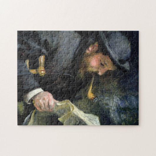 Claude Monet Reading - Pierre Auguste Renoir Legpuzzel (Horizontaal)