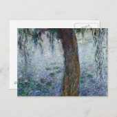 Claude Monet | Rechts waterlib-weidegrond Briefkaart (Voorkant / Achterkant)