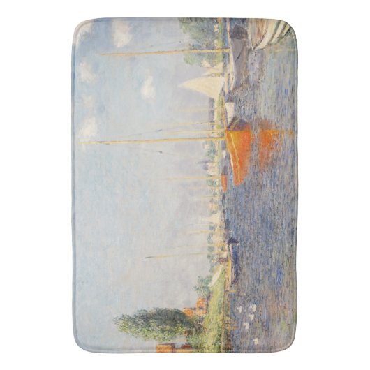 Claude Monet. Red Boats, Argenteuil Badmat (Voorkant Verticaal)