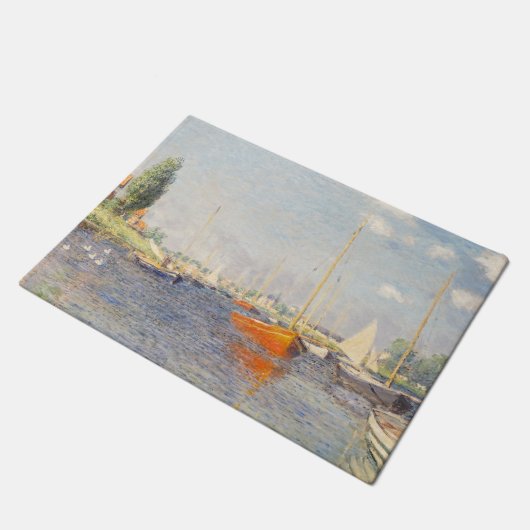 Claude Monet. Red Boats, Argenteuil Deurmat (Schuin)