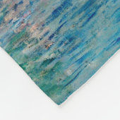 Claude Monet - Red Boats, Argenteuil Fleece Deken (Hoek)