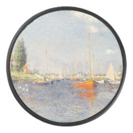 Claude Monet. Red Boats, Argenteuil Hockey Puck