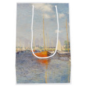 Claude Monet. Red Boats, Argenteuil Medium Cadeauzakje (Achterkant)