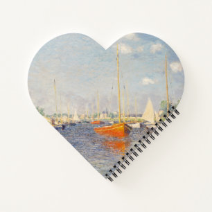 Claude Monet. Red Boats, Argenteuil Notitieboek