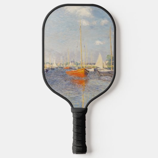 Claude Monet. Red Boats, Argenteuil Pickleball Paddle (Voorkant)