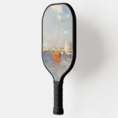 Claude Monet. Red Boats, Argenteuil Pickleball Paddle (Links)