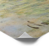 Claude Monet. Red Boats, Argenteuil Poster (Hoek)