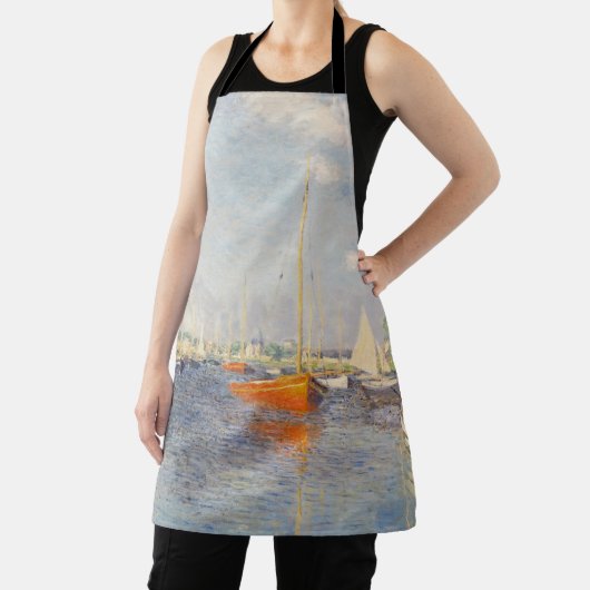 Claude Monet. Red Boats, Argenteuil Schort (Insitu)