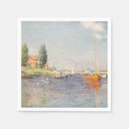 Claude Monet. Red Boats, Argenteuil Servet
