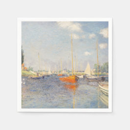 Claude Monet. Red Boats, Argenteuil Servet