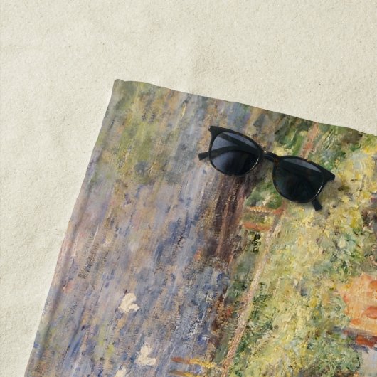 Claude Monet. Red Boats, Argenteuil Strandlaken (In situ)