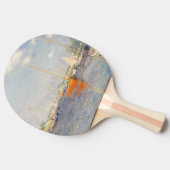 Claude Monet. Red Boats, Argenteuil Tafeltennisbatje (Zijkant)